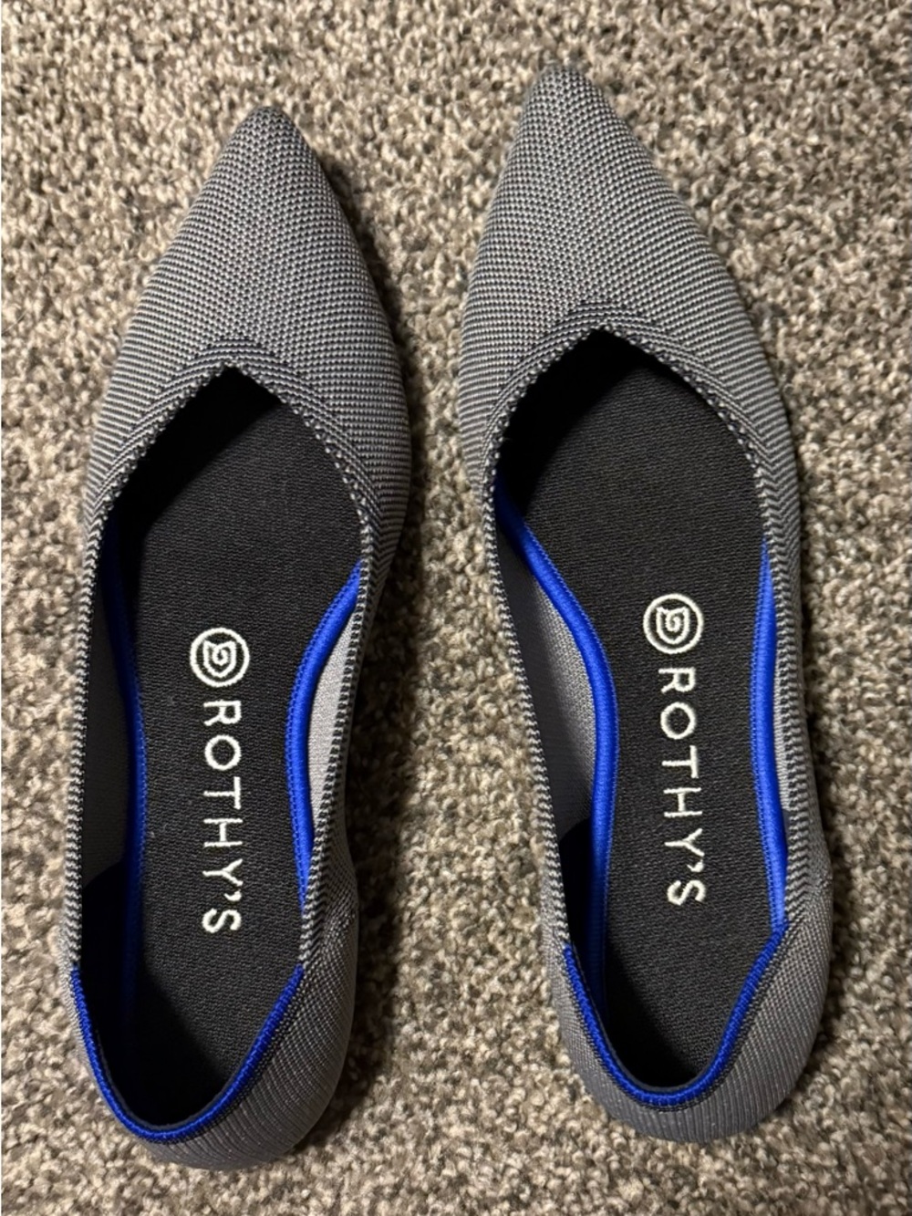 Rothy's Original Points in Gray 8.5